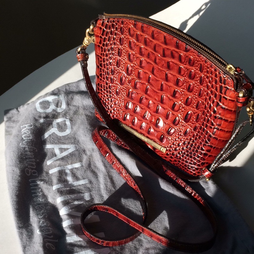 Brahmin Mini Duxbury Pecan Leather